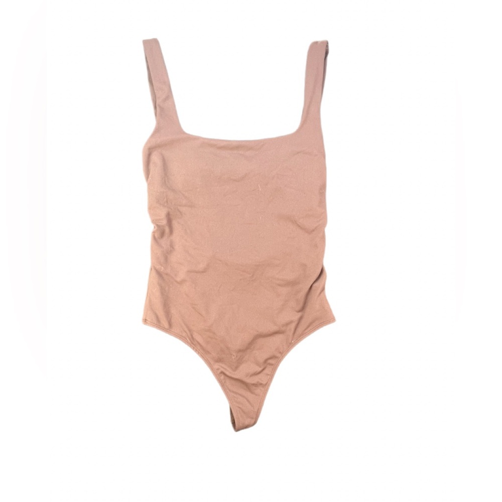 OURBODY The Label Women’s Sleeveless Back Cutout Thong Bodysuit - M